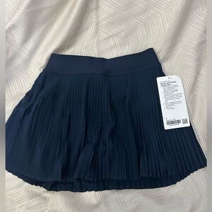 Varsity High-Rise Pleated Tennis Skirt